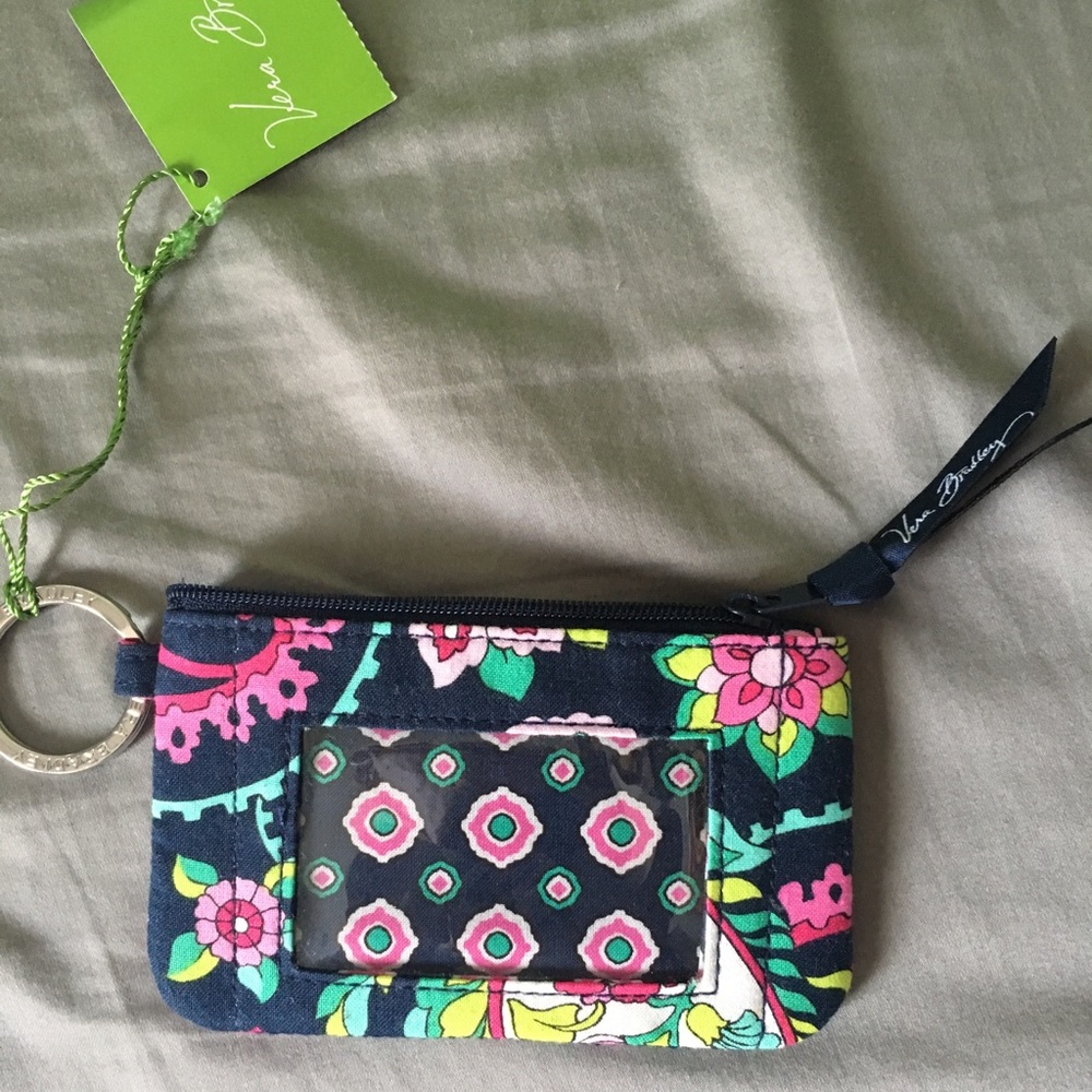 Vera Bradley zip ID Case